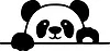 Naklejka Panda 2