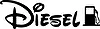 Naklejka Diesel