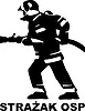 Naklejka Strażak OSP