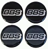Naklejki na dekielki felgi kołpaki BBS 70 mm