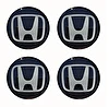 Naklejki na dekielki felgi kołpaki Honda 60 mm