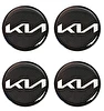 Naklejki na dekielki felgi kołpaki KIA nowa 56 mm