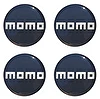 Naklejki na dekielki felgi kołpaki Momo 60 mm