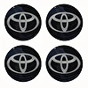 Naklejki na dekielki felgi kołpaki Toyota 50 mm