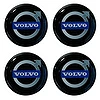 Naklejki na dekielki felgi kołpaki Volvo kolor 60 mm