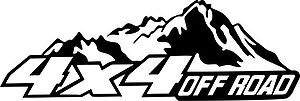 Naklejka Off Road góry