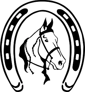 Naklejka Konik podkowa