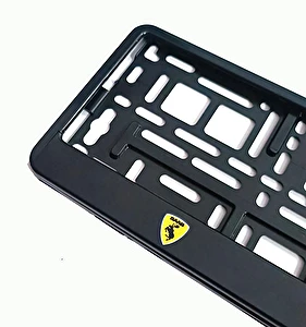 Ramka tablicy rejestracyjnej szalony łoś fan Saab