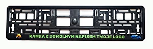 Ramka tablicy rejestracyjnej 20 sztuk