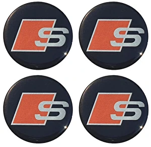 Naklejki na kołpaki dekielki S line