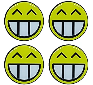 Naklejki na kołpaki dekielki Złośnik