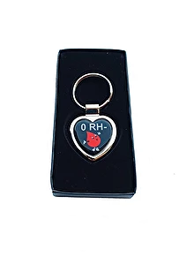 Brelok grupa krwi 0 RH+