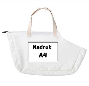 Nosidełko dla psa białe własny wzór