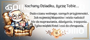 Kubek biały Super Glaze Premium Kochany Dziadku