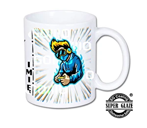 Kubek biały Super Glaze Premium Gamer 2