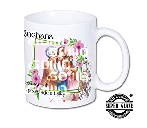 Kubek biały Super Glaze Premium Babciu kochana 2