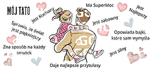 Kubek biały Super Glaze Premium Moja Tato 2
