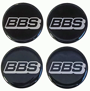 Naklejki na dekielki felgi kołpaki BBS 60 mm