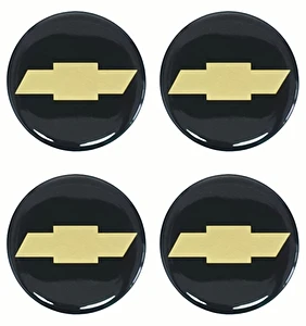 Naklejki na dekielki felgi kołpaki Chevrolet 60 mm