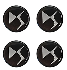 Naklejki na dekielki felgi kołpaki Citroen DS 56 mm