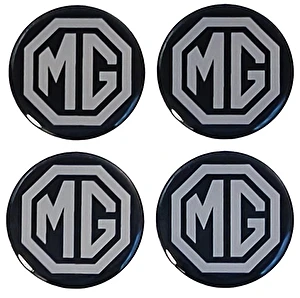 Naklejki na dekielki felgi kołpaki MG 56 mm