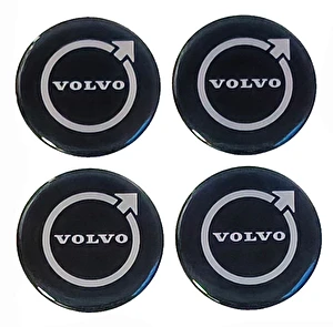 Naklejki na dekielki felgi kołpaki Volvo nowy 56 mm